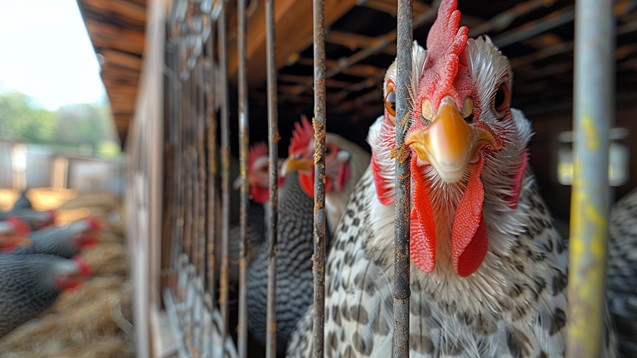Exploring the Link Between Chicken Litter and Bird Flu in Dairy Cows